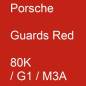 Preview: Porsche, Guards Red, 80K / G1 / M3A.